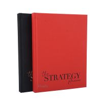 Custom Hardcover Journal Book Printing Cloth Cover with Gold Foil