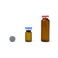 Antibiotics bottle with aluminum-plastic cap