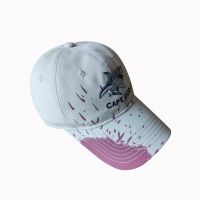 Special design shark bite visor Unisex baseball cap with shark embroidery, a versatile sun hat for men and women