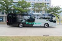 Pure Electric 12 m 57+1seats Tour Passenger Bus Automatic Electric Rhd Luxury coach Bus 100 km/h