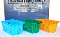 Mesh Nestable Crate Turnover Plastic Mushroom Crate