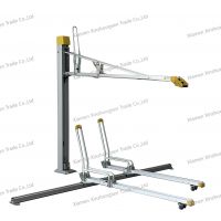 Gas Spring Assisted Aluminum Alloy Outdoor Double Tier Bike Rack