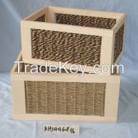 wooden basket