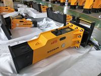 Soosan SB20 New Sliding Hydraulic Crusher for Construction and Mining Machinery, with Two Chisels and Low Noise