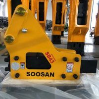 Side Type Hydraulic Breaker Sb 43 for Excavators 6-9 Ton Backhoe Loaders with Core Engine and Motor Components