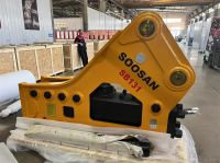 30-45 Ton Large Excavator Hydraulic Demolition Hammer SB131  Breaker 165mm Chisel for Sale