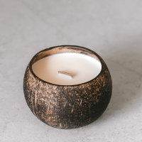 Light Up Your Space with Premium Coconut Shell Candles Eco-Friendly Elegance &amp;amp;amp; Warm Ambiance