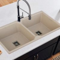 Double bowl sink