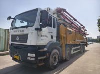 XCMG concrete pump with Sitrak truck