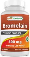 Best Naturals Bromelain 500 mg 120 Tablets