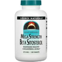 Source Naturals Mega Strength Beta Sitosterol 375 mg 120 Tabs