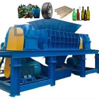 Powerful Organic Waste Shredding and Grinding Equipment Waste Shredder Machine