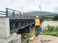 Temporary Bridge Lightweight Steel Bridg High Load Capacity Steel Bridge for Heavy Vehicles