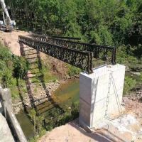 Hunan High Quality Heavy Bolt Prefabricated Road Structures Construction Services Bailey Bridge