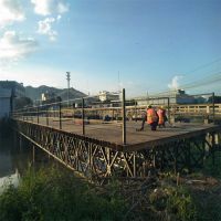 Small Custom Steel Structure Metal Building Portable Steel Bridge