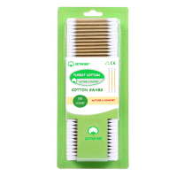 COTTONMAY 500 Count Bamboo Stem Cotton Swab cotton buds