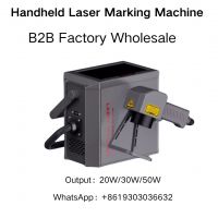 Handheld Portable Fiber Laser Marking Machine 20W/30W/50W