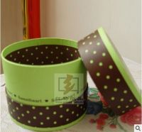 Hot sale colored round gift box paper