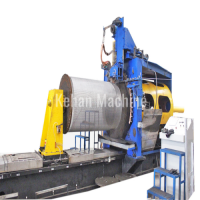 Wedge Wire Welding Machine for Johnson Pipe Mine Screen Filtering Tube Mesh