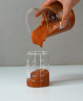 Aseptic carrot puree