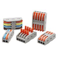 QUICK TERMINAL SERIES 221-225 Quick Wire Connection Terminal Splicing Conductor Compact Fast Cable Wire Connection Conductor Terminal Block