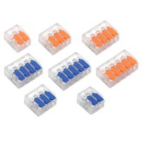 QUICK TERMINAL SERIES 412-415 Quick Wire Connection Terminal Splicing Conductor Compact Fast Cable Wire Connection Conductor Terminal Block