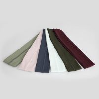 Summer Solid Color Sports Headband - Sweat-Wicking Stretchy Yoga Hairband
