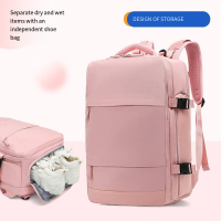 Korean Style Travel Backpack - Waterproof Laptop Rucksack M-2210