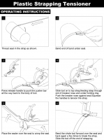 Tightner / steel banding tools