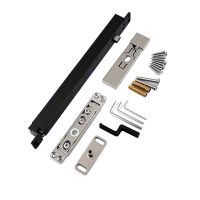 200kg Load-Bearing Aluminum Frame Glass Door Wooden Door Center Axis Soft Closing System