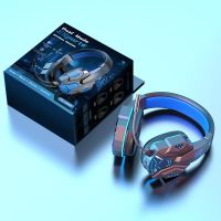 Hot-selling wireless gaming earphones for &quot;PUBG&quot; .Bluetooth-enabled, suitable for e-sports, can be used as a computer headset, in a head-mounted style, high-quality sound, also compatible with mobile phones.
