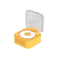 2025 New Product Retro Turntable Wireless Bluetooth Speaker: Portable, Support TF Card, Mini Ambient Custom LOGO Phonograph, Desktop Creative Ornament &amp; Gift