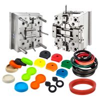 Erye Expert Molding Services Tailor-Made Diverse Rubber Parts Silicone FKM EPDM Rubber Products