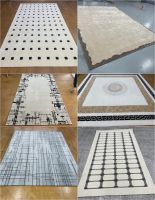 Custom high-end hand tufted carpet for living room, bedroom, hotel 