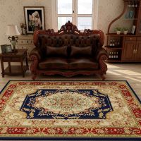Hand tufted carpet silk material area rugs 
