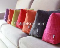 New Design Product Corn Pile Cusion Modern Lumbar triangle  Pillow High Quality Sofa pillow