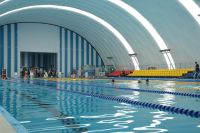 Temporary Building Air Inflated Membrane Swimming Pool Air Dome Inflatable Dome Inflatable Structure