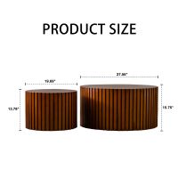 Modern Design Warehouse Wood Grain Coffee Table High Quality Living Room Furniture 