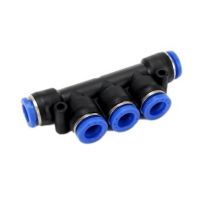 5 Way, PK series, one-touch tube fittings, push-in fittings, plastic pneumatic fittings, pneumatic connectors