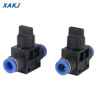 HVFF Series, Hand Valve, one-touch tube fittings, push-in fittings, plastic pneumatic fittings, pneumatic connectors