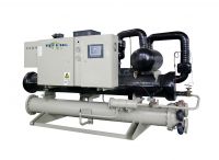 Glycol water cooled screw chiller