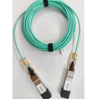 200G QSFP56 Active Optical Cable 26.56GBaud High-Speed Data Transmission Compatible with OM3/OM4