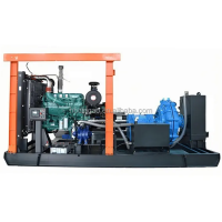 Large Flow Diesel Engine CE Horizontal Centrifuge Sand Suction Dredge Slurry Pump