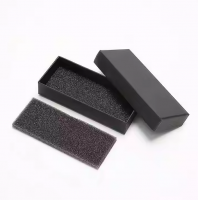 Wholesale High-End Black Cardboard Keychain Gift Box Elegant Sky and Earth Cover for Car and Watch Premium Paper Packaging Box