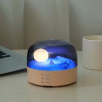 Crescent - shaped Bluetooth Speaker Night Light, Atmosphere Light for Study and Bedroom