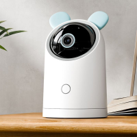 Smart Indoor Camera for Home Use, Remote Control via Mobile Phone, High Definition, Wireless Monitoring, Night Vision and Intercom Function