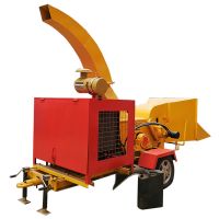 Heavy Duty Auto Feed Wood Chipper Tree Branches Grass Straw Forest Large Shredding Machine Waste Wood Log Crusher Shredder