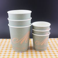 12oz Double Wall Paper Cup Hot Sale Disposable Customized Double Wall Hot Coffee Paper Cups with Lid
