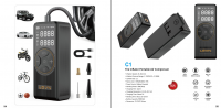 C1 Tire inflator Portable Air Compressor