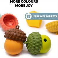 Interactive Silicone Treat Dispensing Dog Toys for Mental Stimulation &amp;amp; Healthy Eating | Enrichment Treat Toy with Detachable Lid for All Dog Sizes